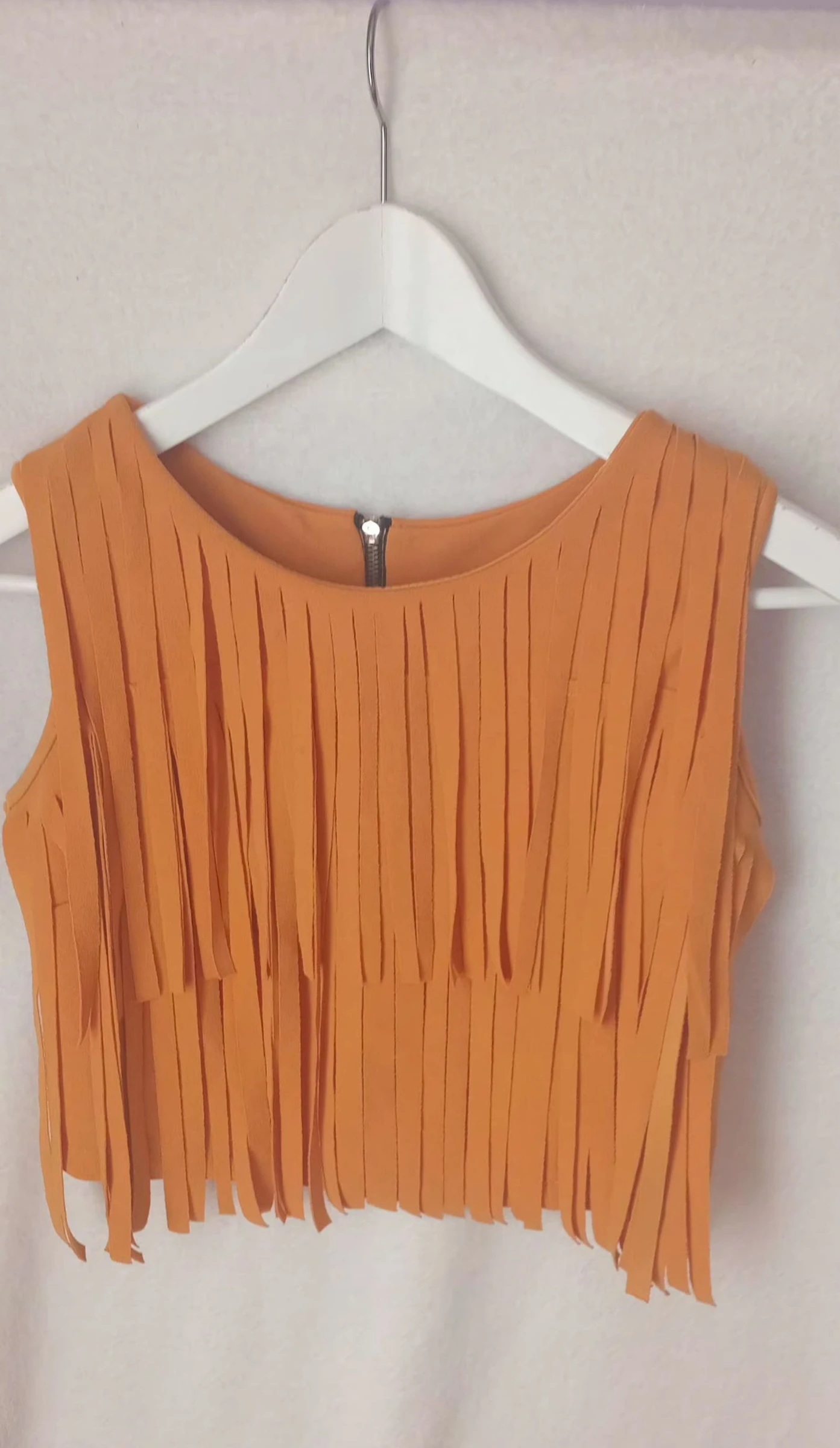 Top franjado na moda - Tamanho P - Excelente estado – photo 13